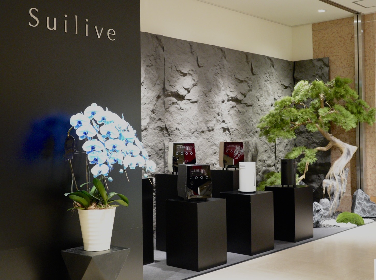 日本製水素吸入器Suiliveシリーズを展示